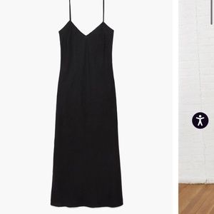 Brand New! Mara Hoffman Black Zoya Linen Dress Size Medium